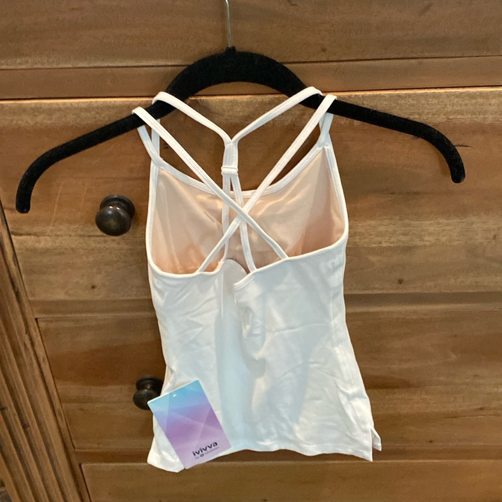Girls new white tank.  Ivivva by Lululemon